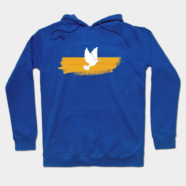 Ukraine Flag Ukrajina Ukrainian Kyiv Hoodie by Hariolf´s Mega Store